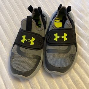 Under Armor slide on shoes